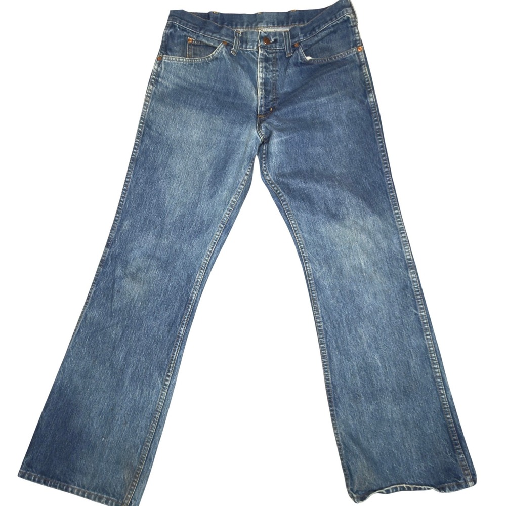 Vintage‎ Roebucks Sears Mens Straight Leg Denim Jeans Medium Wash 34x31